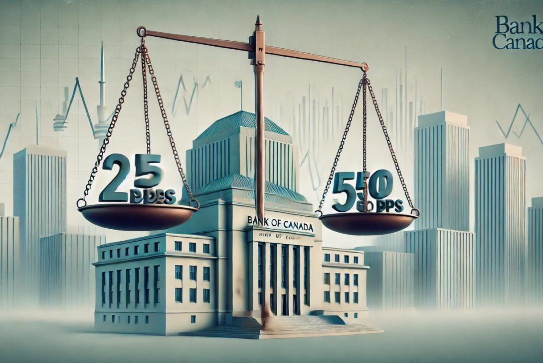 25bps or 50bps Bank of Canada rate cut