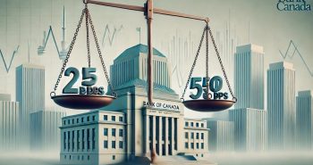 25bps or 50bps Bank of Canada rate cut