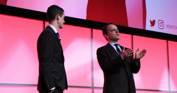 Paul Taylor and Evan Siddall at the MPC Conference