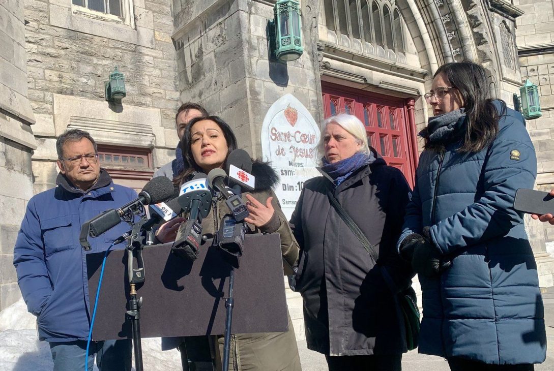 La porte-parole de Québec solidaire, Ruba Ghazal