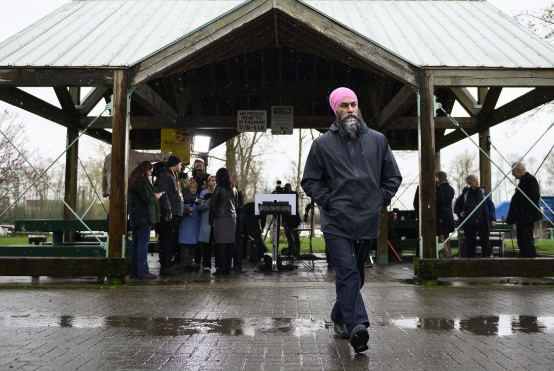 Le chef du NPD, Jagmeet Singh