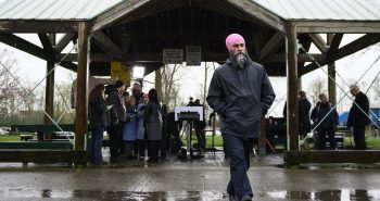Le chef du NPD, Jagmeet Singh