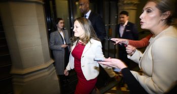 Liberal MP Chrystia Freeland, candidate for the leadership of the Liberal Party of Canada