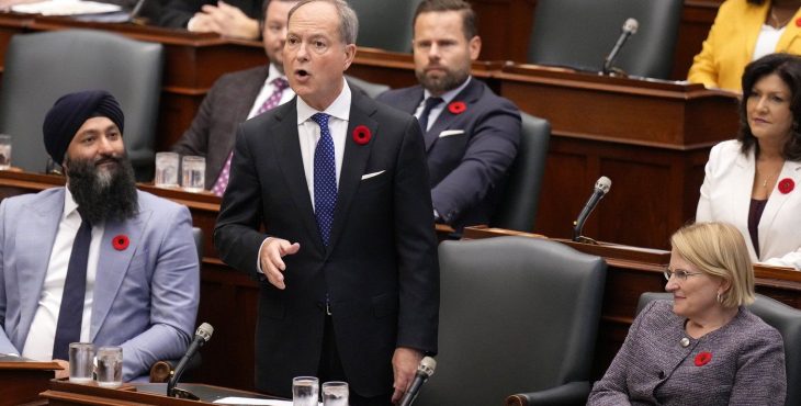 Le ministre des Finances de l'Ontario, Peter Bethlenfalvy