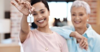 Parents helping kids with mortgage down payments