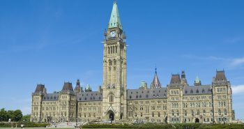 Parliament Hill in the summer